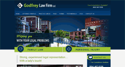 Desktop Screenshot of godfreylawfirm.com